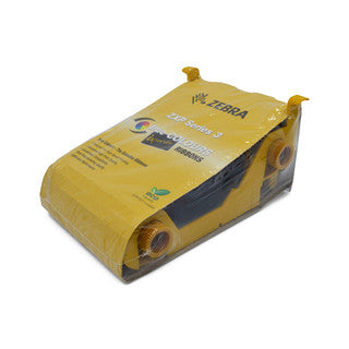 Zebra ZXP Series 3 200 Prints per roll YMCKO Full Colour Ribbon 800033-840