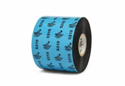 Zebra 5319 131mm x 450m Performance Wax (Blue) Ribbon 05319BL13145