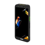 Rugged smartphone with Zebra logo on a white background