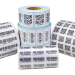 Barcode Label 16mm x 16mm (Silver)