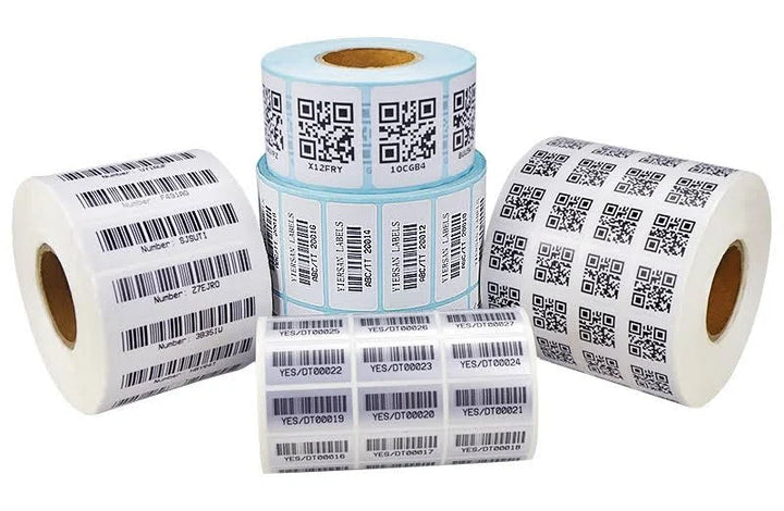 Barcode Label 50mm x 25mm (White)