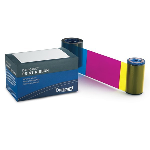 Datacard Entrust Colour Ribbon Kit YMCKT - Short Panel, 525100-006