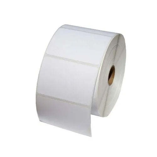 Glossy Barcode Label 50mm x 15mm Polypropylene Labels (Black)