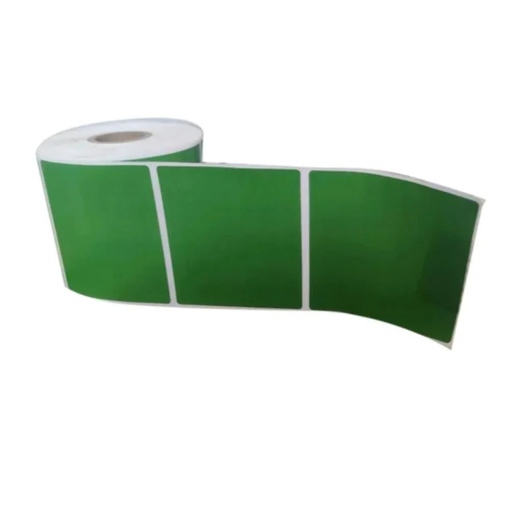 Barcode Label 100mm x 75mm Direct Thermal (Green)