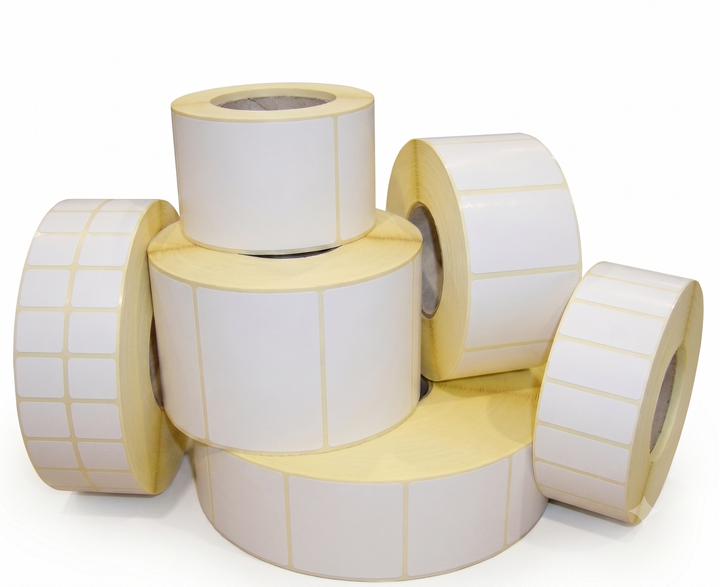 Barcode Label 100mm x 50mm Polypropylene Labels (White)