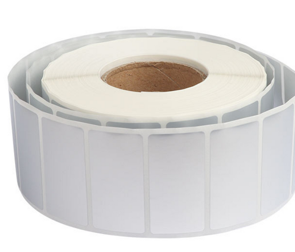Glossy Barcode Label 50.8mm x 19.05mm Polypropylene Labels