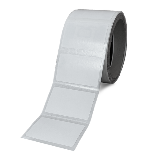 Barcode Label 75mm X 50mm Void Plain Silver Labels (1000 Labels/ Rolls)