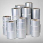 Barcode Label 100mm x 75mm (Silver)