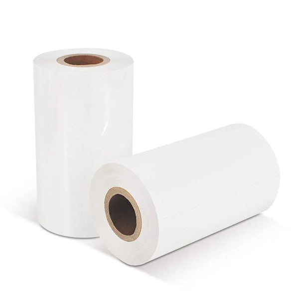 Barcode Ribbon 130mm x 600m Wax-Resin (White)