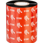 Zebra 5100 154mm x 450m Premium Resin Ribbon 05100BK15445