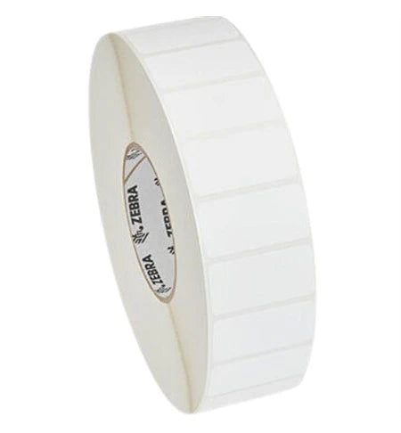 Zebra 8100T CryoCool Polypropylene Thermal Transfer Labels, 30x15mm, Permanent Adhesive, 25.4mm Core (), 3017014