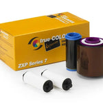 Zebra ZXP Series 7 1250 Prints Per Roll ix Series 1/2 Panel YMCKO Colour Ribbon 800077-747EM